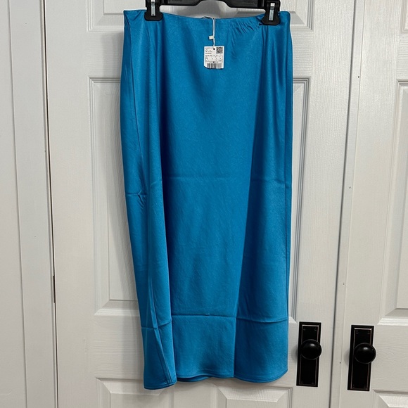 Mango Dresses & Skirts - Mango Blue Women's Skirt